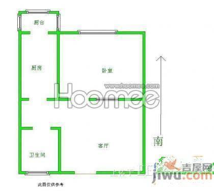 英特纳精博苑3室2厅1卫127㎡户型图