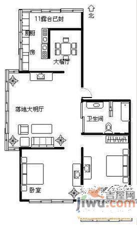 三利和平湾4室3厅2卫172㎡户型图