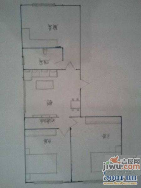 三利和平湾4室3厅2卫172㎡户型图