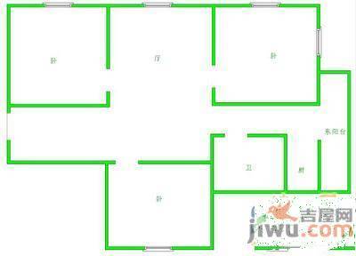 三利和平湾4室3厅2卫172㎡户型图