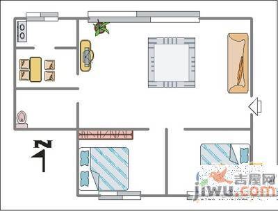 金源新村4室2厅1卫190㎡户型图