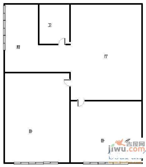 金源新村4室2厅1卫190㎡户型图