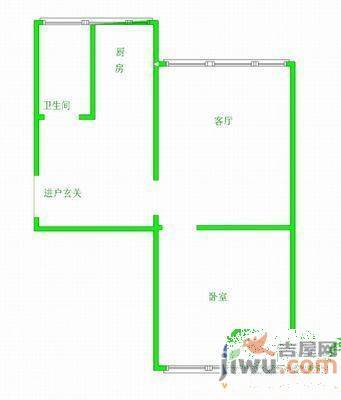 艳粉五期3室2厅1卫120㎡户型图