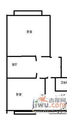 富祥园2室2厅1卫112㎡户型图