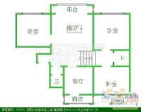 平安馨园3室2厅1卫户型图