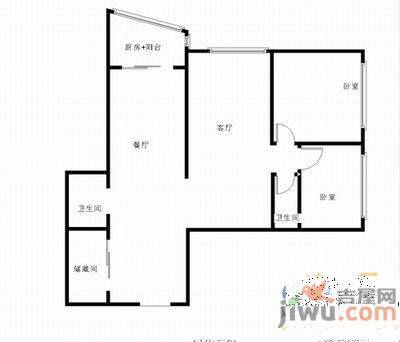 方迪大厦3室0厅0卫户型图