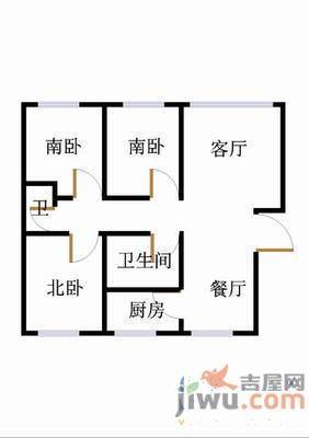 新世界花园朗盈居3室2厅2卫200㎡户型图