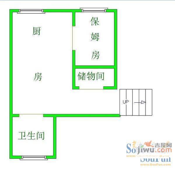 绿景家园3室2厅2卫181㎡户型图