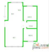 东宇社区2室2厅1卫户型图