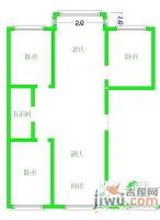 贵和社区3室2厅1卫158㎡户型图