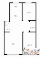 鑫丰花园2室2厅1卫106㎡户型图