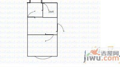 启明新村1室1厅1卫177㎡户型图