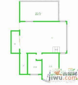 昊翔家园2室2厅1卫120㎡户型图