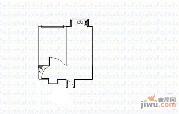 春江花月B区2室2厅2卫140㎡户型图