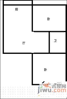 南风雅都1室1厅1卫65㎡户型图