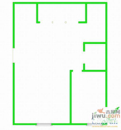 南风雅都1室1厅1卫65㎡户型图