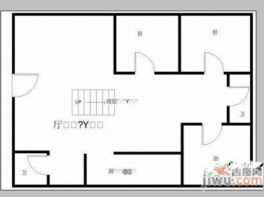 格林豪森3室2厅2卫177㎡户型图