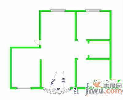 佳馨苑3室2厅3卫158㎡户型图