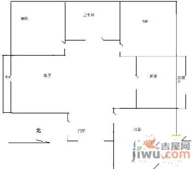 豪馨家园4室2厅2卫152㎡户型图