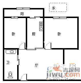 馨居园3室2厅2卫户型图