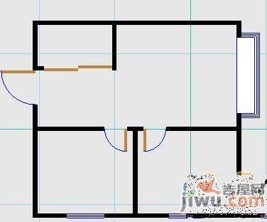 龙福家园3室2厅2卫155㎡户型图