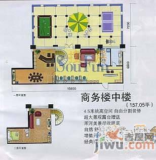 沈阳中国女人街2室2厅1卫101.9㎡户型图