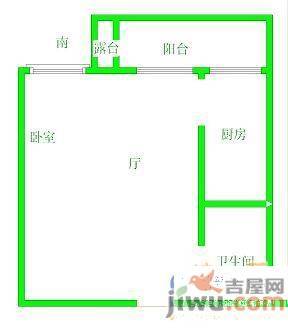 三鑫·顺德园2室2厅1卫99㎡户型图