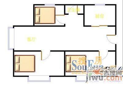 中华园(东陵)3室2厅2卫201㎡户型图