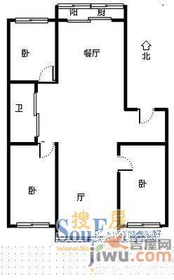 先达文萃苑1室1厅1卫户型图