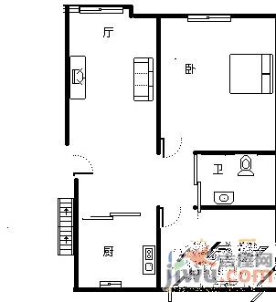 滑翔七小区3室2厅2卫140㎡户型图