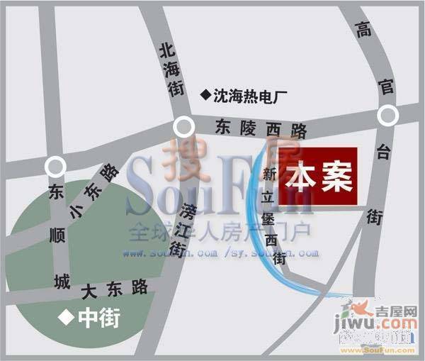 龙净都市阳光位置交通图图片