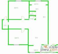 取意小区2室2厅1卫131㎡户型图