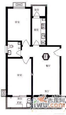 艺术家园4室2厅2卫170㎡户型图