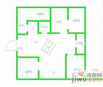 豪馨家园4室2厅2卫152㎡户型图