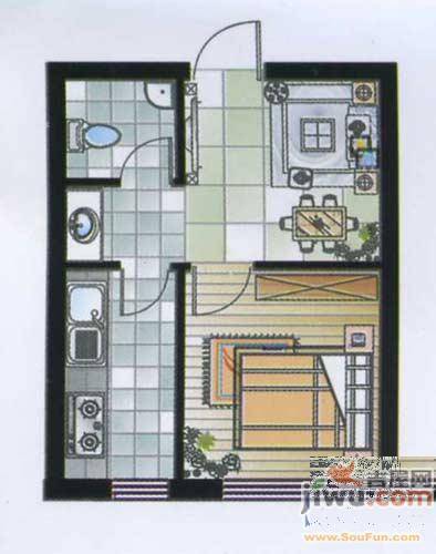 江南印象2室2厅0卫75㎡户型图