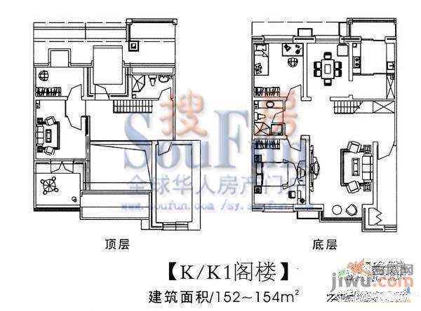 力天江南春城2室2厅1卫82.2㎡户型图