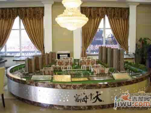 富海云天沙盘图图片