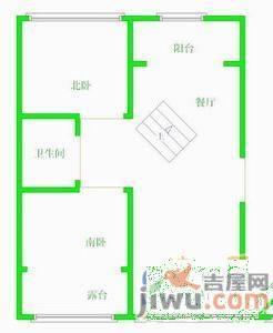 九林居2室2厅1卫95㎡户型图