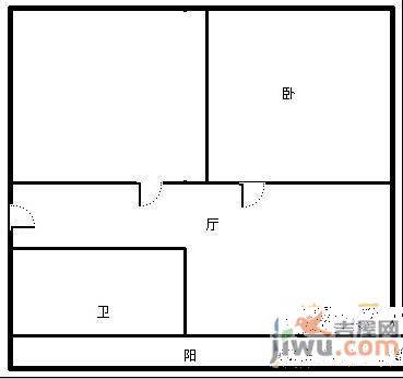 滑翔二小区3室2厅1卫118㎡户型图