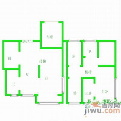 金贵家园4室3厅3卫365㎡户型图