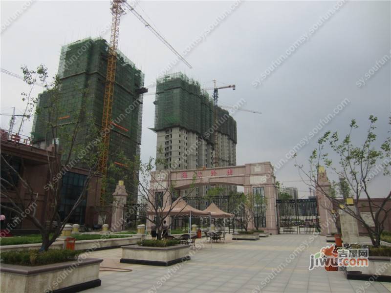 电建地产海赋外滩实景图图片