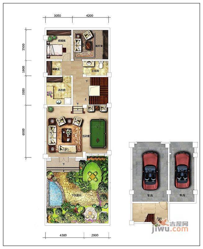 华润·橡树湾7室3厅5卫315㎡户型图