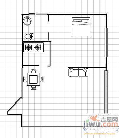 明城嘉苑二期3室2厅1卫139㎡户型图