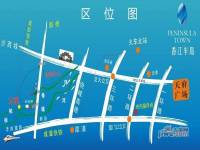 香江半岛位置交通图图片