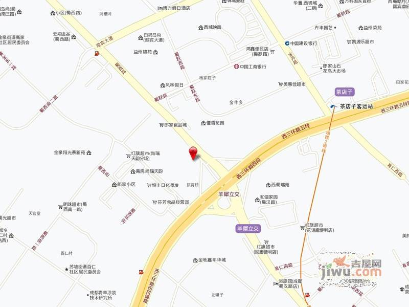 青房天韵华庭位置交通图图片