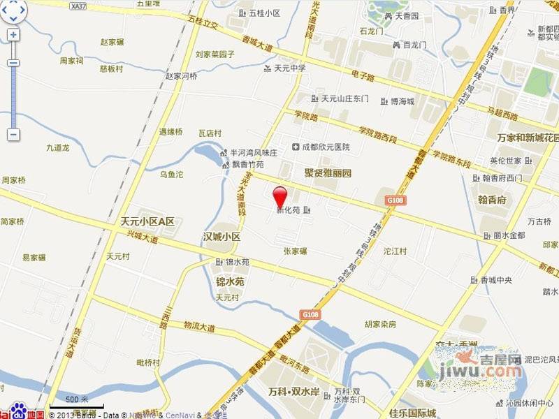 上锦康城位置交通图图片