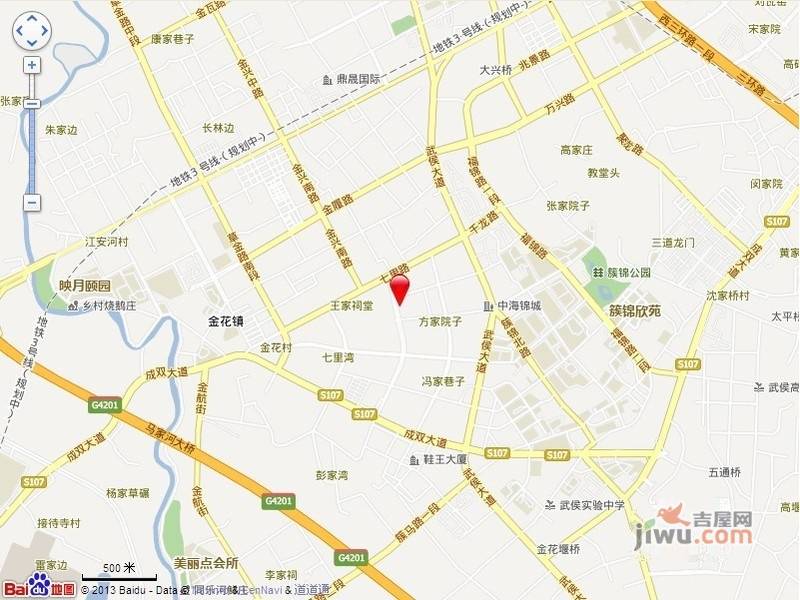 绿地圣路易名邸位置交通图1