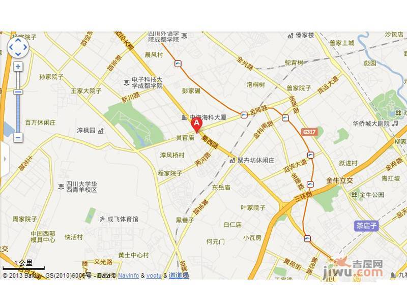 中国西部国际珠宝中心位置交通图图片