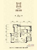 四联悦苑2室2厅1卫82㎡户型图