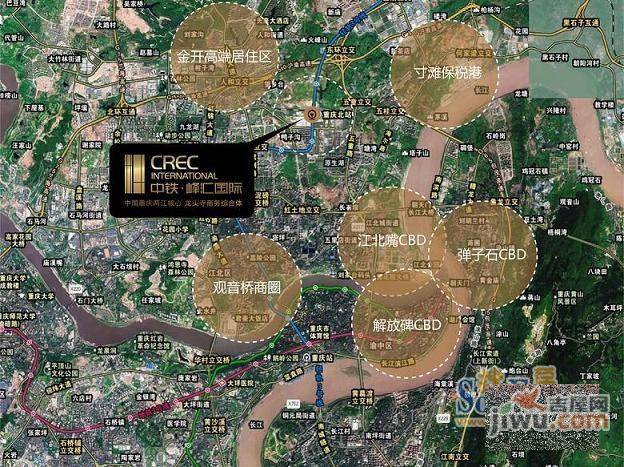 中铁峰汇国际位置交通图图片
